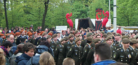defile